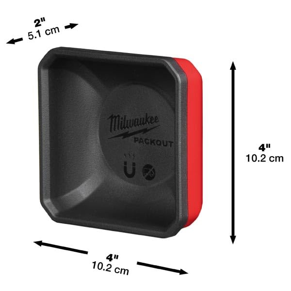 Milwaukee PACKOUT Magnetic Bin 10x10cm - 4932493380