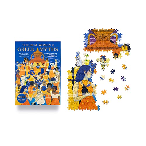 The Real Women of Greek Myth Jigsaw: A 1,000 Piece Jigsaw Puzzle
