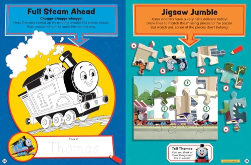 Thomas & Friends: Annual 2025: A perfect gift for all train and transport-loving kids with stories, activities and early learning concepts fun!