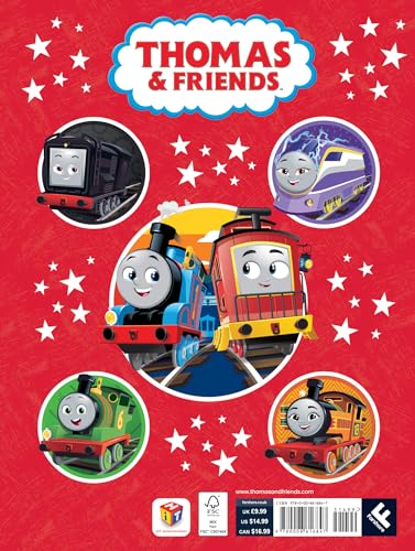 Thomas & Friends: Annual 2025: A perfect gift for all train and transport-loving kids with stories, activities and early learning concepts fun!