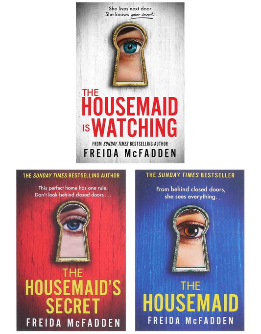 The Housemaid Series 3 Books Collection (The Housemaid, The Housemaid's Secret & The Housemaid Is Watching)