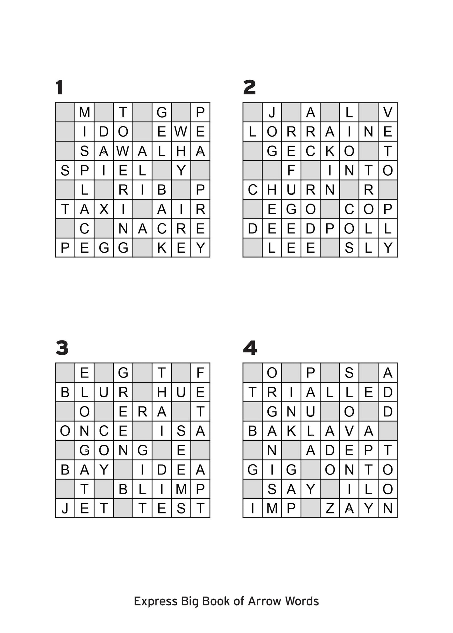 Express: Big Book of Crusader Crosswords Volume 1 (Daily Express Puzzle Books)